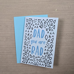 Rad Dad Birthday Card (ONLINE ORDER ONLY)