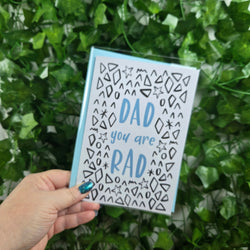 Rad Dad Birthday Card (ONLINE ORDER ONLY)