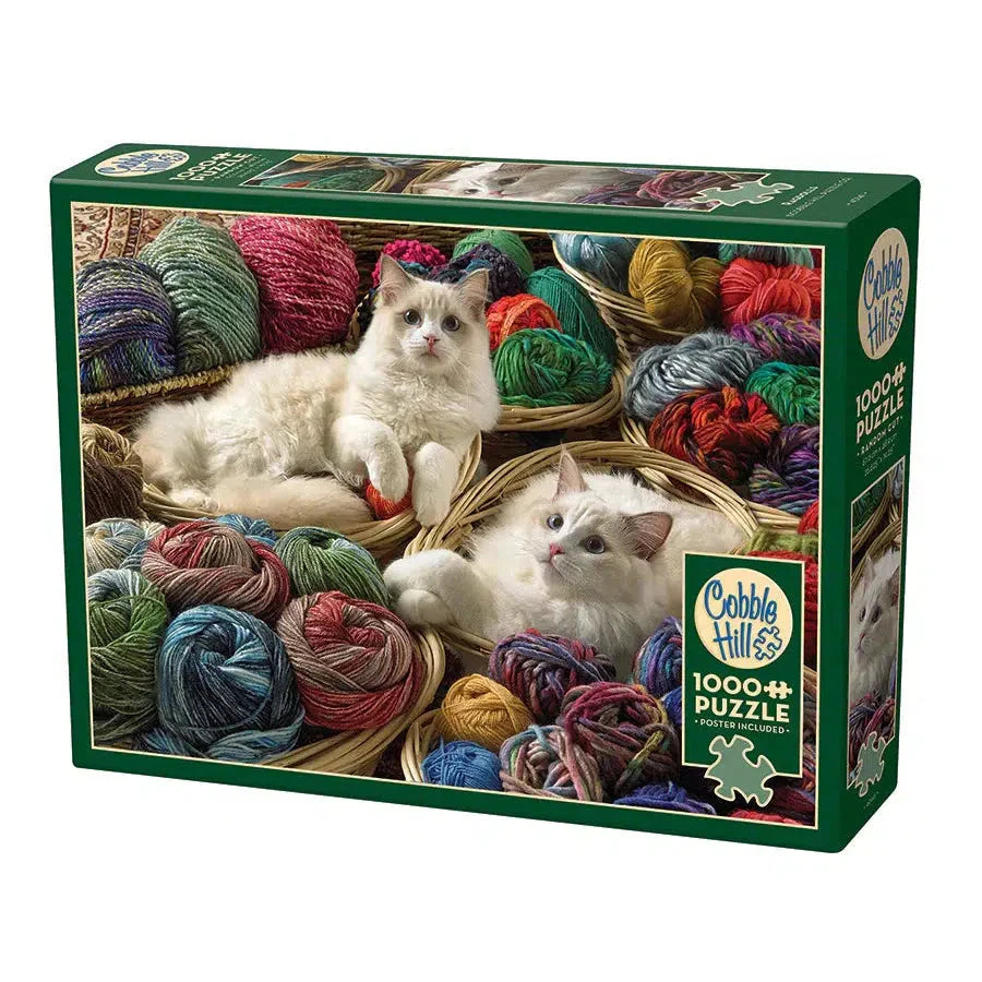 Ragdolls 1000 Piece Jigsaw Puzzle Cobble Hill (ONLINE ORDER ONLY)