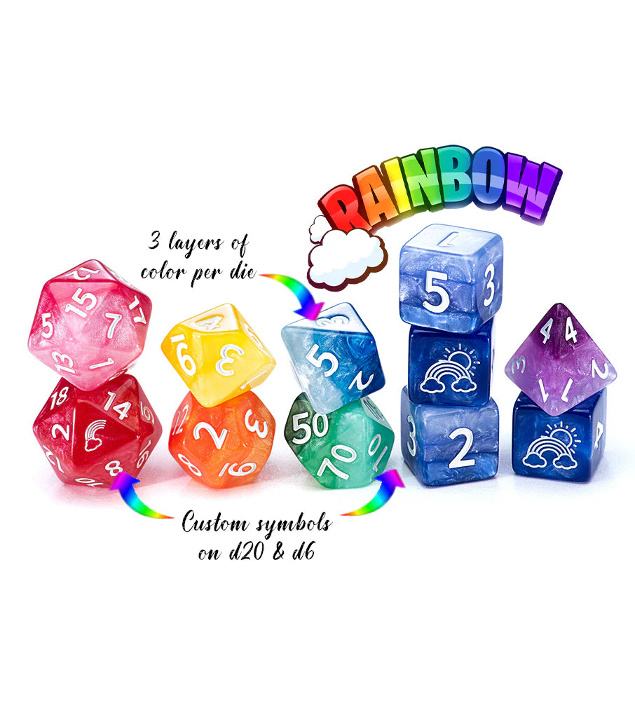Gate Keeper Games - Sui Generis 7-Dice Set (ONLINE ORDER ONLY)