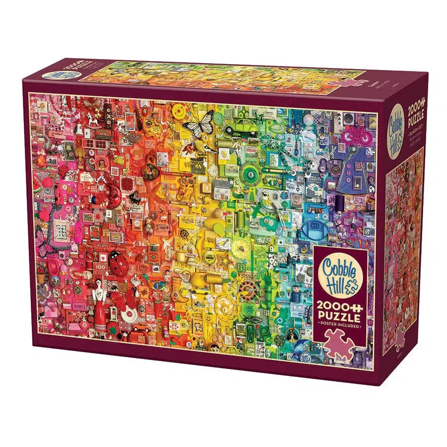 Rainbow 2000 Piece Jigsaw Puzzle Cobble Hill (ONLINE ORDER ONLY)