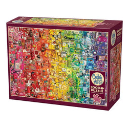 Rainbow 2000 Piece Jigsaw Puzzle Cobble Hill (ONLINE ORDER ONLY)