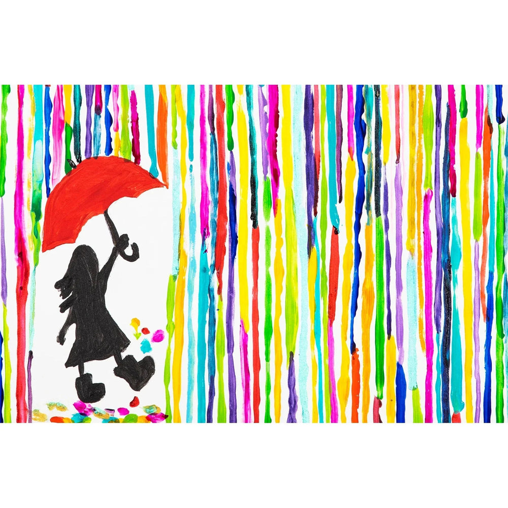 Rainbow Rain 150 Piece Mini Jigsaw Puzzle Micro Puzzles (ONLINE ORDER ONLY)