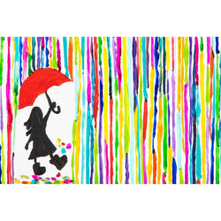 Rainbow Rain 150 Piece Mini Jigsaw Puzzle Micro Puzzles (ONLINE ORDER ONLY)