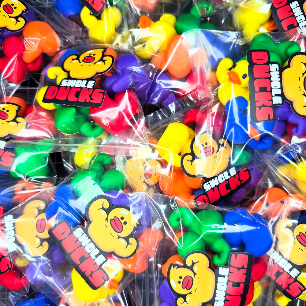 Rainbow Mini Swole Duck Quack Pack (ONLINE ORDER ONLY)