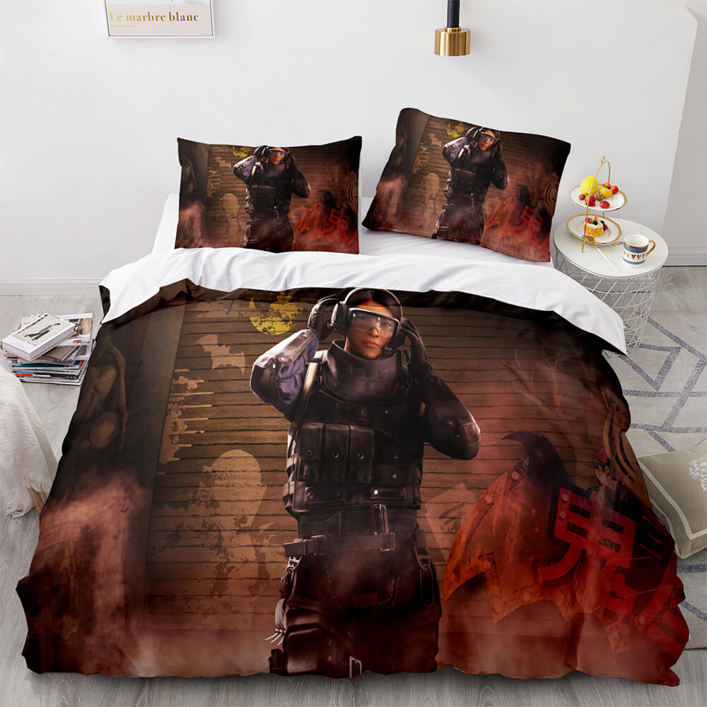 Rainbow Six Siege Cosplay Bedding Set Quilt Covers Without Filler (Online Order Only)