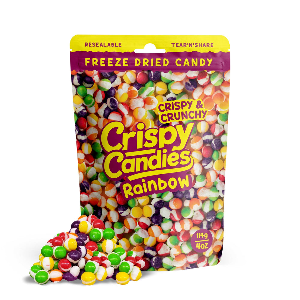 Crispy Candies - Rainbow Freeze Dried Candy 114g (ONLINE ORDER ONLY)