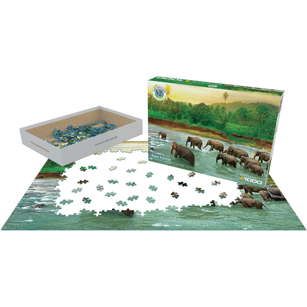 Rainforest 1000 Piece Jigsaw Puzzle Eurographics (ONLINE ORDER ONLY)