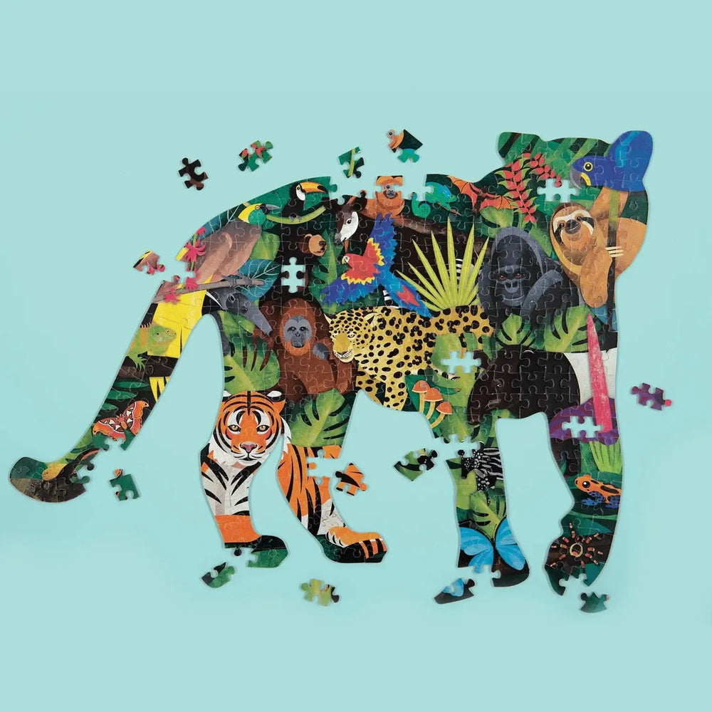 Rainforest 300 Piece Shaped Jigsaw Puzzle Mudpuppy (ONLINE ORDER ONLY)