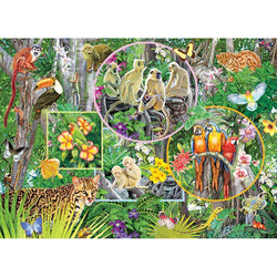 Rainforest Magic 350 Piece Family Jigsaw Puzzle Cobble Hill (ONLINE ORDER ONLY)