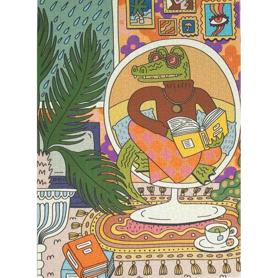 Rainy Day 1000 Piece Jigsaw Puzzle Birdie (ONLINE ORDER ONLY)