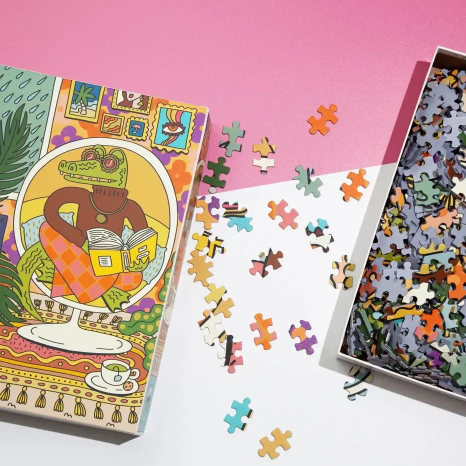 Rainy Day 1000 Piece Jigsaw Puzzle Birdie (ONLINE ORDER ONLY)