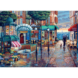 Rainy Day Stroll 1000 Piece Jigsaw Puzzle Cobble Hill (ONLINE ORDER ONLY)