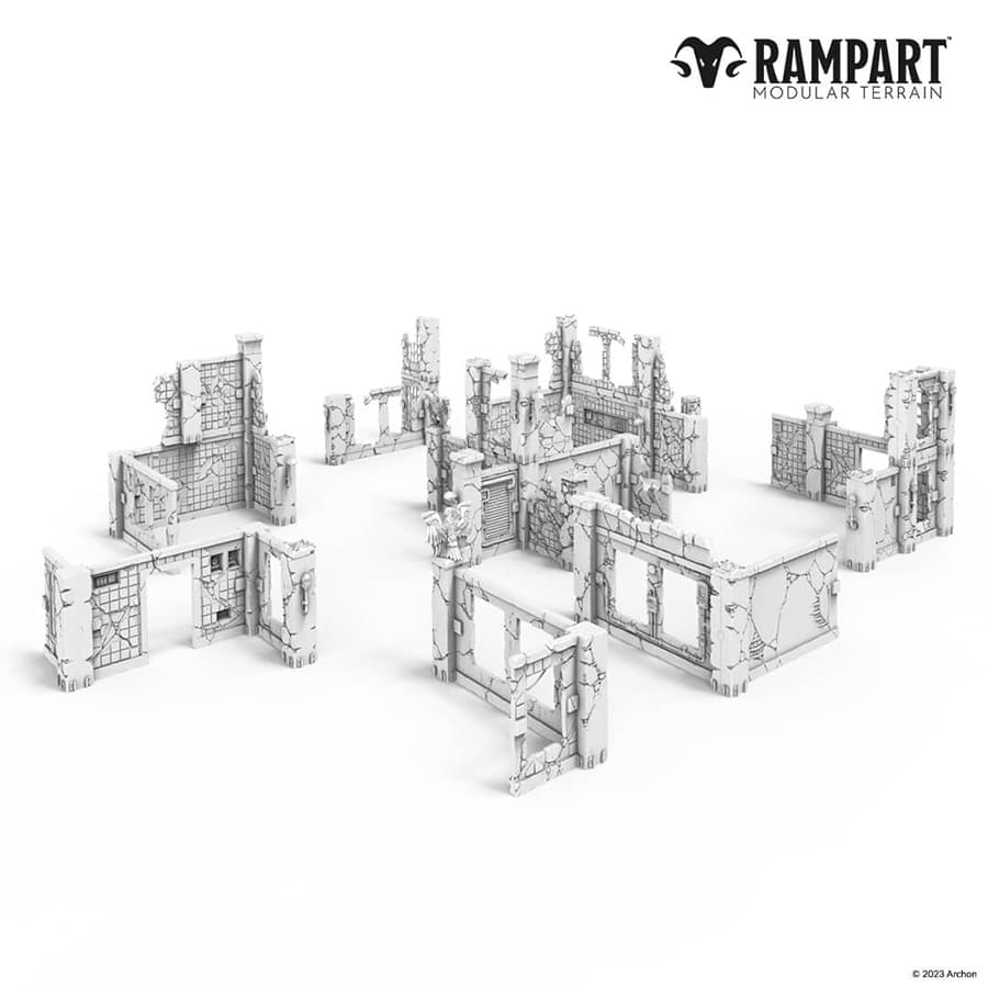 Rampart Modular Terrain: City Ruins (ONLINE ORDER ONLY)
