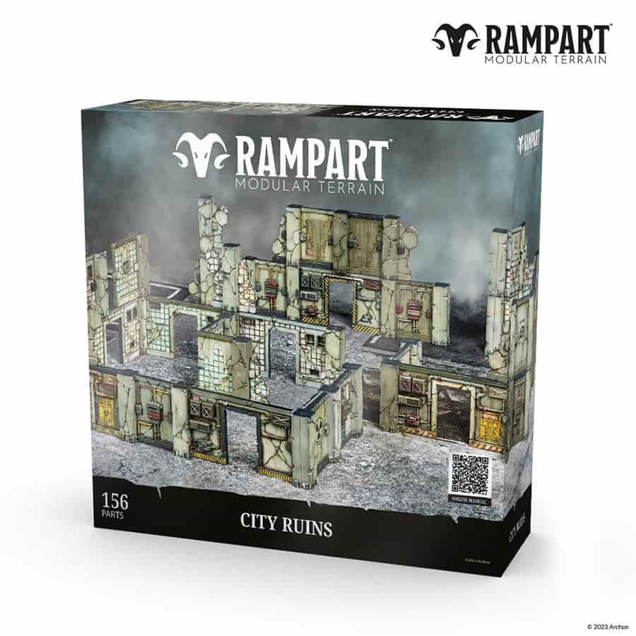 Rampart Modular Terrain: City Ruins (ONLINE ORDER ONLY)