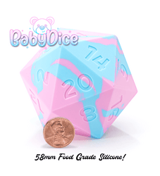 Epic Dice 58mm Silicone D20s (ONLINE ORDER ONLY)