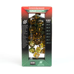 D&D Adventure Dice Set - Ranger Edition | Multi-Color 16pc Collection (ONLINE ORDER ONLY)