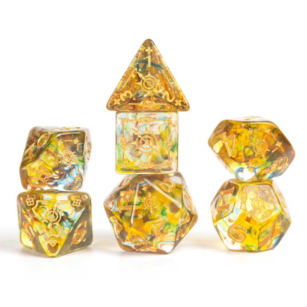 D&D Adventure Dice Set - Ranger Edition | Multi-Color 16pc Collection (ONLINE ORDER ONLY)