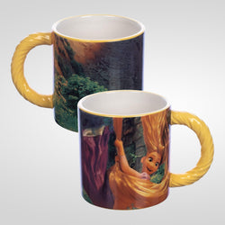 Rapunzel Tangled Disney Princess 20oz Sculpted Ceramic Mug (Online Order Only)