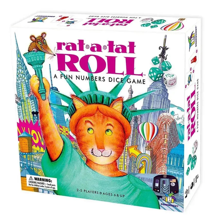 Rat-a-Tat - A Fun Numbers Dice Game - Gamewright