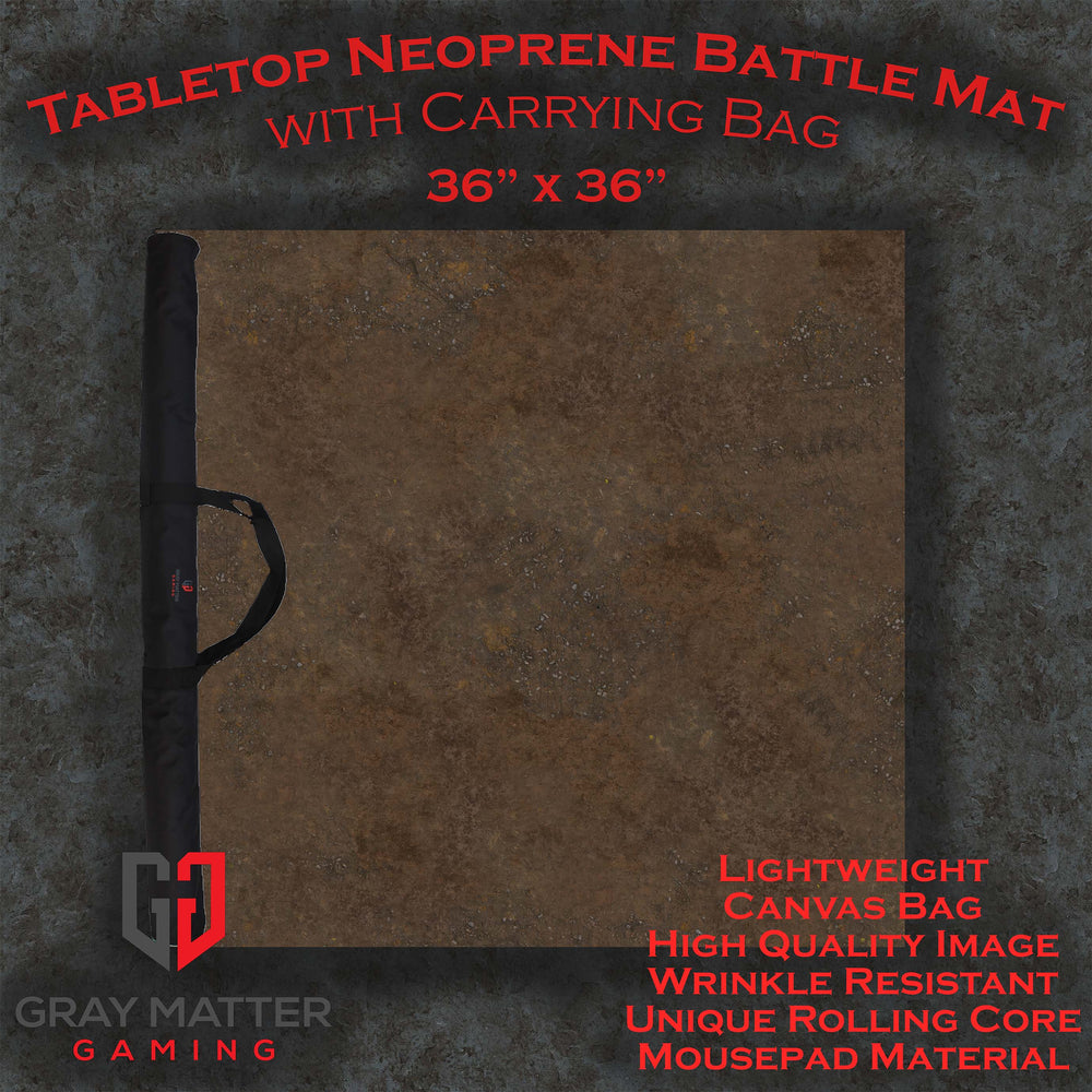 Ravaged Plains - Neoprene Battle Mat with Bag