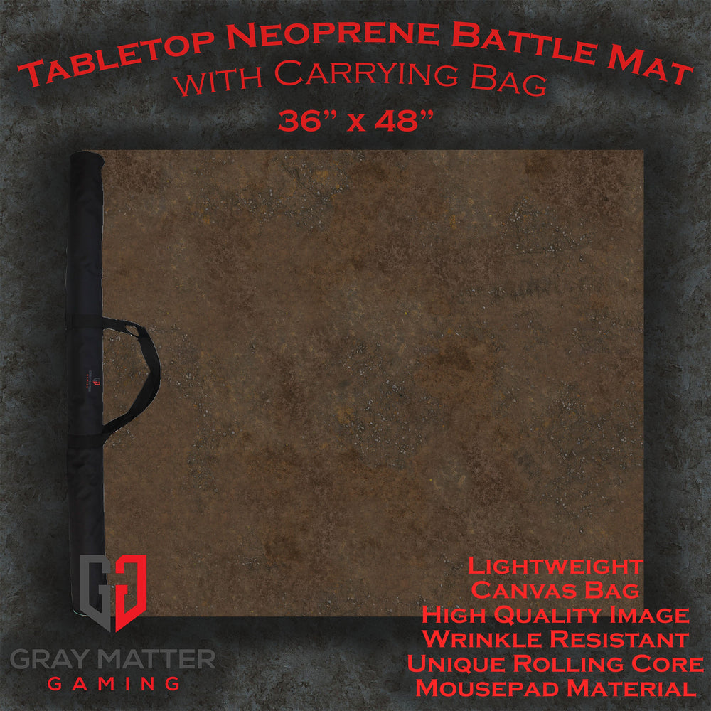 Ravaged Plains - Neoprene Battle Mat with Bag (ONLINE ORDER ONLY)