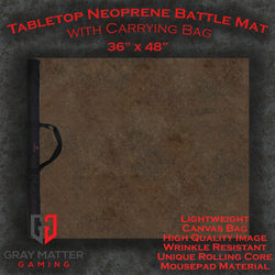 Ravaged Plains - Neoprene Battle Mat with Bag (ONLINE ORDER ONLY)