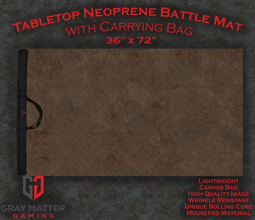 Ravaged Plains - Neoprene Battle Mat with Bag (ONLINE ORDER ONLY)