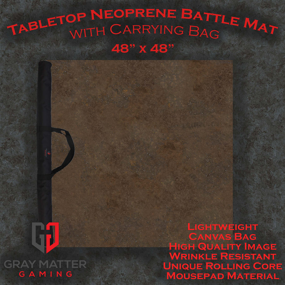 Ravaged Plains - Neoprene Battle Mat with Bag (ONLINE ORDER ONLY)