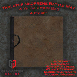 Ravaged Plains - Neoprene Battle Mat with Bag (ONLINE ORDER ONLY)
