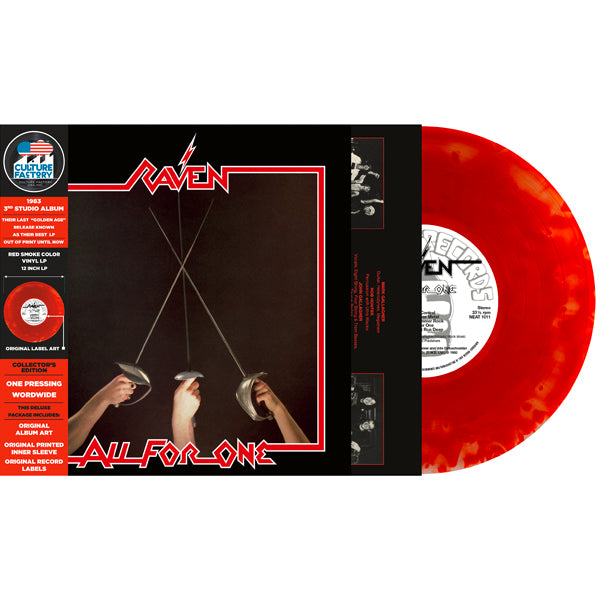 All For One (Colored Vinyl, Red & Black Smoke) [Vinyl] (ONLINE ORDER ONLY)