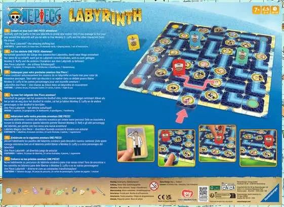 ONE PIECE Labyrinth - Board Game (ONLINE ORDER ONLY)