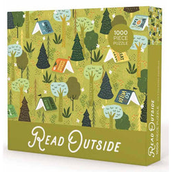 Read Outside 1000 Piece Jigsaw Puzzle Gibbs Smith (ONLINE ORDER ONLY)