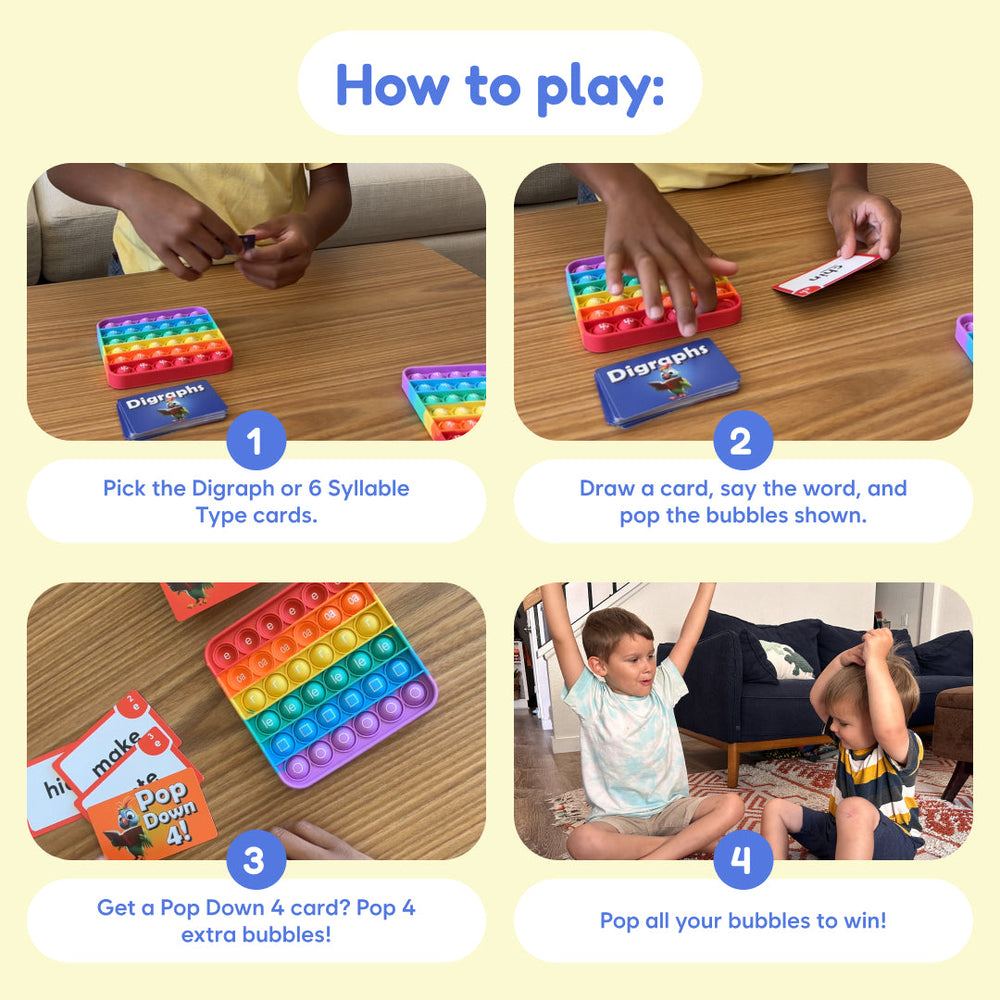 The Reading Digraphs Game (Online Order Only)