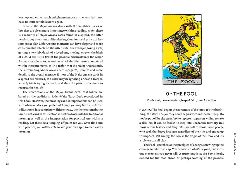 Reading Tarot - Find Your Inner Fortune Teller Through the Cards (ONLINE ORDER ONLY)