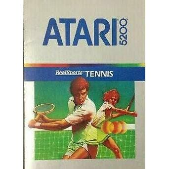 RealSports Tennis - Atari 5200 (Online Order Only)
