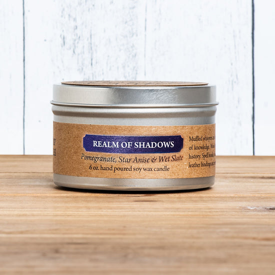Cantrip Candles (6 oz Candle Tin) (ONLINE ORDER ONLY)