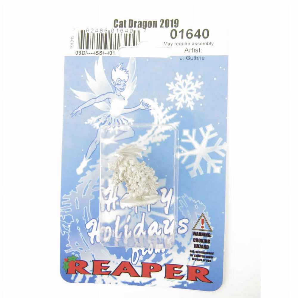 Reaper Miniatures Holiday: Cat Dragon in Tree (ONLINE ORDER ONLY)
