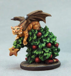 Reaper Miniatures Holiday: Cat Dragon in Tree (ONLINE ORDER ONLY)