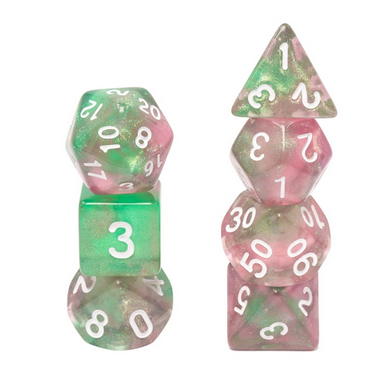 Glow in the Dark Rebirth RPG Dice Set (ONLINE ORDER ONLY)