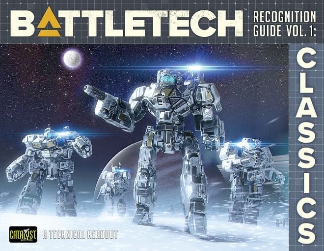 Battletech Recognition Guide Volume 1: Classics (ONLINE ORDER ONLY)