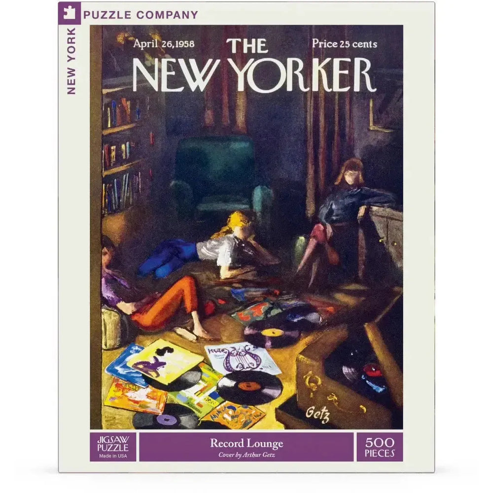 Record Lounge 500 Piece Jigsaw Puzzle NYPC (ONLINE ORDER ONLY)