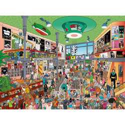 Record Store 1500 Piece Jigsaw Puzzle Heye (ONLINE ORDER ONLY)