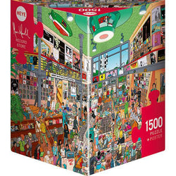 Record Store 1500 Piece Jigsaw Puzzle Heye (ONLINE ORDER ONLY)