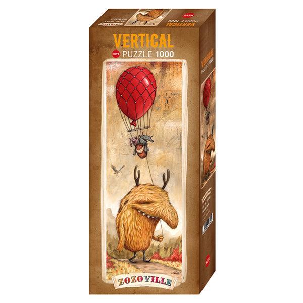 Red Balloon Zozoville 1000 Piece Panoramic Jigsaw Puzzle Heye (ONLINE ORDER ONLY)