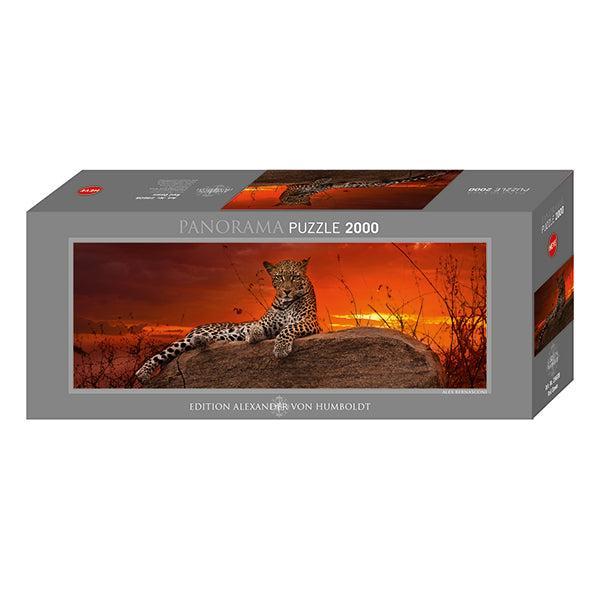 Red Dawn 2000 Piece Panoramic Jigsaw Puzzle Heye