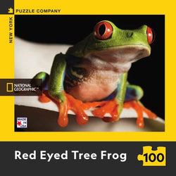Red Eyed Tree Frog 100 Piece Mini Jigsaw Puzzle NYPC (ONLINE ORDER ONLY)