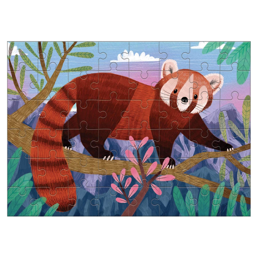 Red Panda 48 Piece Mini Jigsaw Puzzle Mudpuppy (ONLINE ORDER ONLY)