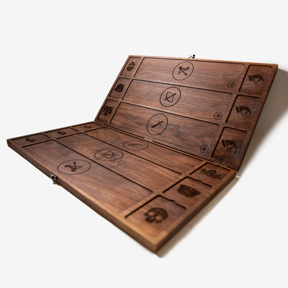 Gwent Board BUNDLE - Witcher Card Game - Genuine Hardwoods (ONLINE ORDER ONLY)