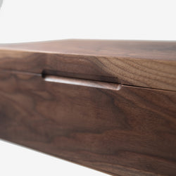 Cigar Humidor - Black Walnut with Spanish Cedar Lining - 80 Capacity (ONLINE ORDER ONLY)